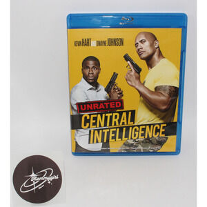 Central Intelligence (Blu-ray, 2016) Unrated Kevin Hart, Dwayne Johnson